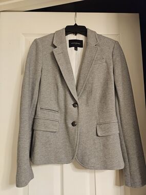 Banana Republic Women’s Light Gray Tailored Blazer